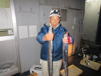 
<p>堺市の吉村様、沖の一文字北で、サンマの切り身のウキ釣りで</p>
<p>ドラゴンサイズのタチウオ２匹釣られました！！</p>
<p>その他に１５cmのアジ２０匹ほど釣られていました♪</p>
