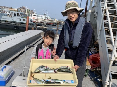 
<p>松田様　沖の北　サビキ釣り　中サバ多数</p>
<p>今日もサバが好調ですよ。あまりにも釣れるので食べられる分だけキープされたとの事です。また遊びにきて下さいね♪</p>
