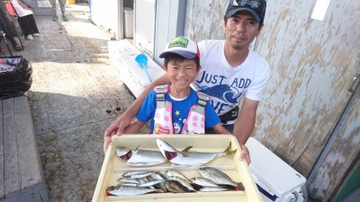 
<p>西尾 たいら様  沖の北  サビキ/アジ  ノマセ/ツバスGET</p>
<p>良く釣れてますね(^O^)おめでとうございます！</p>
