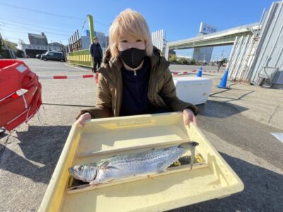 <p>沖の北　ショアジギでサゴシ！！渋くなってきてますがお見事です♪♪</p>