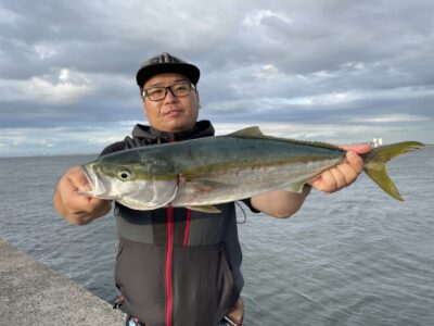 <p>藤林様　沖の北　ショアジギでメジロ！！！17時便お預かり釣果です^ ^</p>