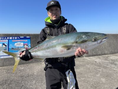 <p>入澤様　沖の北　飲ませ釣りでブリ！！！</p>