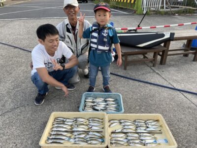 <p>高倉迷人　沖の北　飛ばしサビキ　小アジ〜中アジ24cmまでを大漁🎣水汲みバケツにキープしてた中アジ10匹程ぶちまけてしまいオートリリース♪♪皆さん気をつけましょうとの事でした^ ^</p>