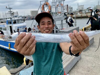 <p>宮崎様　沖の北　ウキ釣りでタチウオ🎣</p>