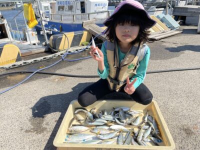 <p>いろはちゃん　沖の北　サビキ釣り　アジ・サバ・イワシ・サッパGET🎣</p>