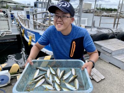 <p>フィッシングMAX泉大津店アーリー　沖の北　サビキ釣りマアジ🎣　小型のマアジと青アジは無限に釣れたそうです🐟</p>