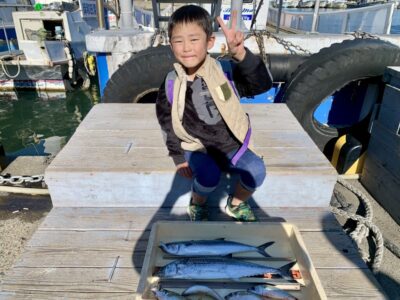 <p>シュートくん　沖の北　サビキでアジ&サバ🐟　ルアーでサゴシ🎣</p>