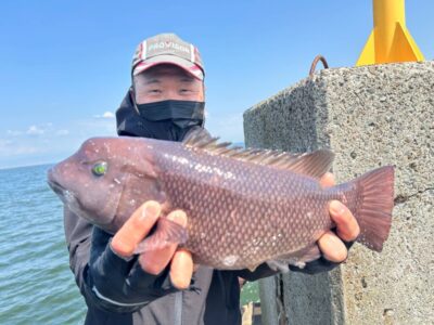 <p>大木様 沖の北 かぶせ釣りでカンダイ！</p>