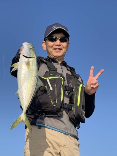 <p>タニグチ様 沖の北 ショアジギでハマチ！タニグチでも…。</p>