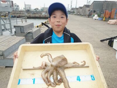 <p>翔ちゃん 沖の北外向き  🐙良型タコ860g！</p>