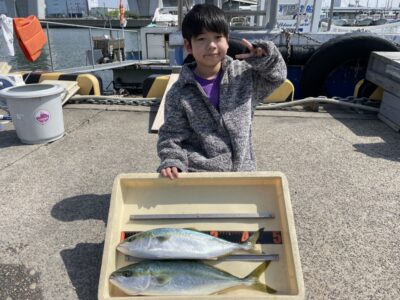 <p>合田様　沖の北　ショアジギでハマチ2匹GET🎣</p>