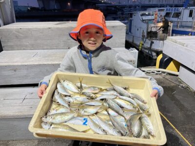 <p>たける君　沖の北　サビキ釣り　小アジ〜中アジ多数🎣おめでとうございます^ ^</p>