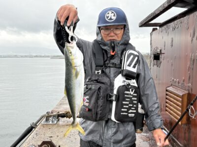 <p>㊈中村様　沖の北でハマチ🎣</p>