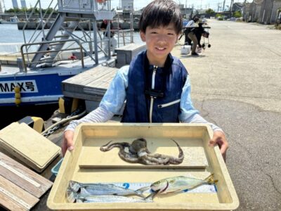 <p>晃人君　沖の北　ショアジギでツバスとサゴシ！</p>