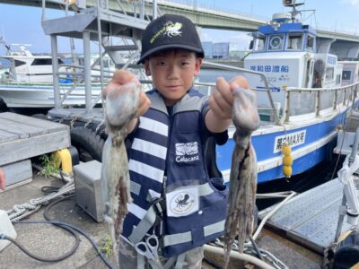 <p>オクトパスインフィニティあらた君　沖の北　イカエギ改　マダコ2杯🐙</p>