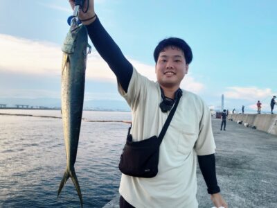 <p>沖の北　セットアッパーでシイラ！</p>