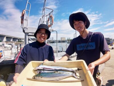<p>沖の北　ショアジギでサゴシ！</p>