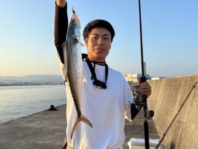 <p>吉岡様　沖の北　6時頃マキマキ岸一オレンジでサゴシ🎣</p>