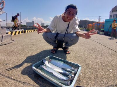 <p>沖の北　ショアジギでサゴシ！</p>