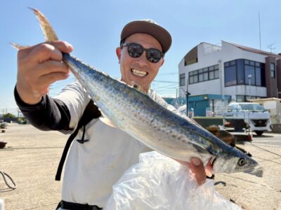 <p>坪井様　沖の北　ショアジギでサゴシ🎣</p>