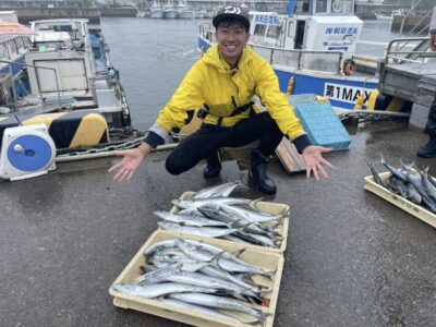 <p>イワセマン様　沖の北　サムライジグRスピンでサゴシ29匹✨</p>