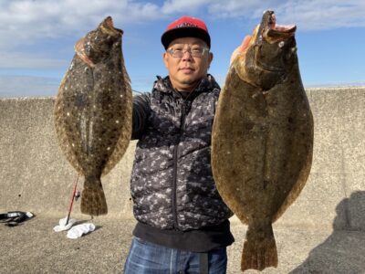 <p>山内様　沖の北　アジ飲ませ　ヒラメ2枚目追加♪♪</p>