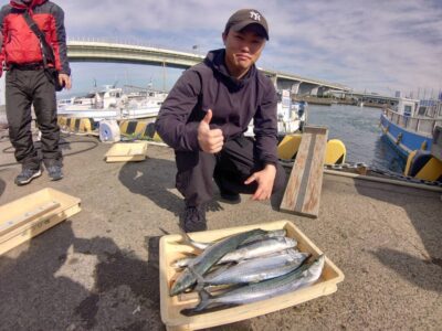<p>沖の北　ショアジギでサゴシ！</p>