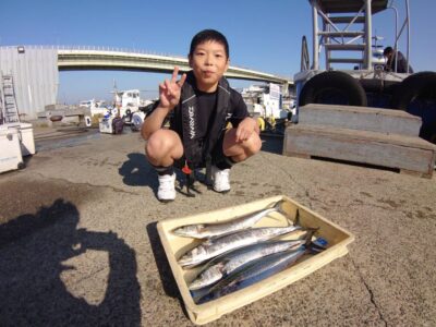 <p>翔太君　沖の北　ショアジギでサゴシ！</p>