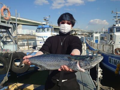 <p>沖の北　ショアジギでサワラ73cm！</p>
