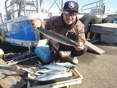 <p>⑨のこせがれ様　旧一文字赤灯　ショアジギでサゴシ！</p>