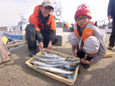 <p>沖の北　ショアジギでサゴシ大漁！</p>