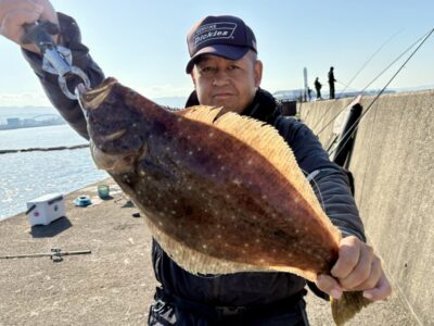 <p>324様　沖の北　9時頃に呑ませ釣りでヒラメ52cm🎣</p>