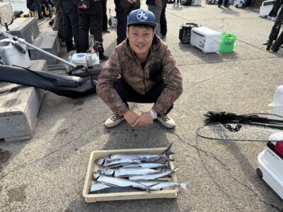 <p>㊈のこせがれ様　沖の北　ショアジギ　サゴシ多数🎣</p>