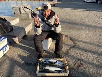 <p>💜ナガノマン様💜　沖の北　ショアジギ　サゴシ11匹✨</p>