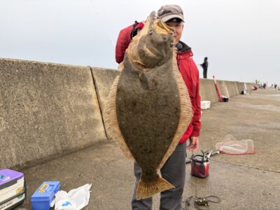 <p>たかちゃん様　沖の北　アジ飲ませ　ヒラメ70cm✨</p>