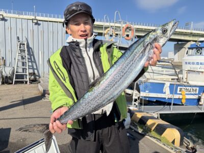 <p>山本様　沖の北　メタルジグ　サワラ89cm✨サゴシもGETされてました♪♪</p>