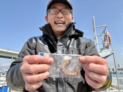 <p>西森様　沖の北　タコエギで蛸1/8🐙</p>