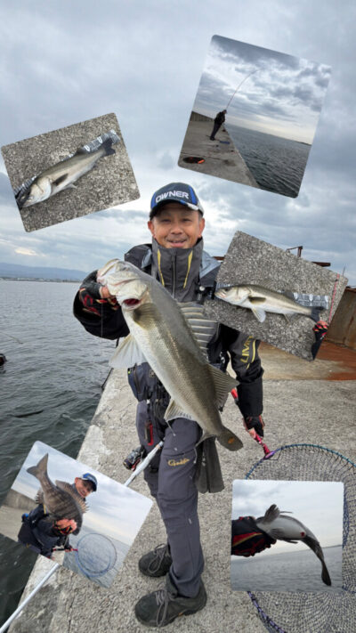 <p>ハネ研会長 福山様　沖の北　エビ撒き🦐　ハネ58cmまで6匹とチヌ3匹🎣チヌもノッコミ個体が混ざってきました♪♪</p>