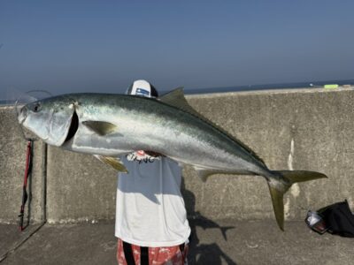 <p>立田兄弟（兄）様　沖の北　セットアッパーでブリ95cm！8時頃にヒット！</p>