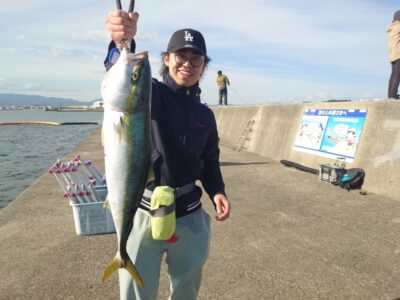 <p>寺西様　沖の北　セットアッパーでメジロ！7時頃にヒット！</p>