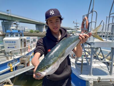 <p>沖の北　セットアッパーでメジロ！7時頃にヒット！</p>