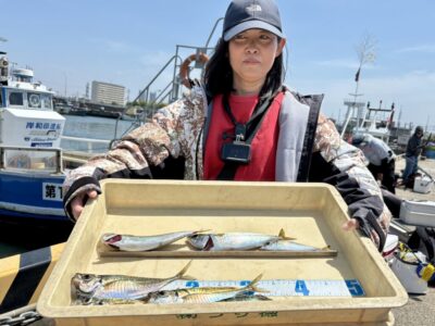 <p>ひまわり様　沖の北　サビキ釣りでアジ&サバ🎣</p>
