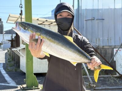 <p>アリス様　沖の北　ジャックアイ・マキノミー　11時便で渡船　12:30頃にメジロ🎣　</p>