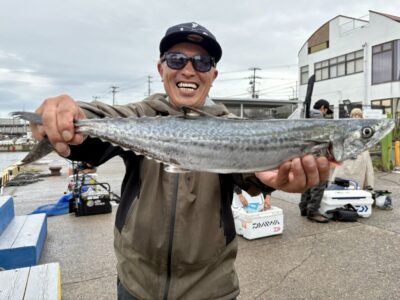<p>坪井様　沖の北　マキマキで8時頃にサゴシ🎣　久々の青物釣果㊗️</p>