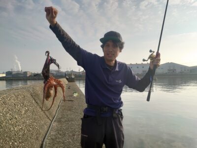 <p>にったこ様　中波止3番内向き　タコエギでタコ🐙ツ抜け達成やったね</p><p>♪6時半頃内向きでいい感じの時合いがありました。</p>