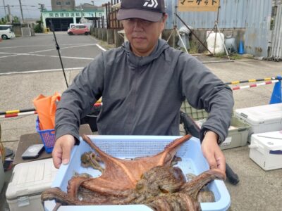 <p>タコ釣り向いてない倶楽部　広石様　旧一文字カーブ〜白灯　タコエギで大ダコ1.98kg！！！</p><p>新子も釣ってましたがタコジグサイズが多かったようです。</p>