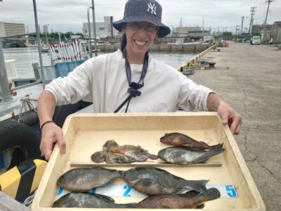 <p>堺打刃物のカモシタ様　旧一文字3番外向き　エビ撒きでグレ・根魚！タコエギで新子タコ🐙</p>
