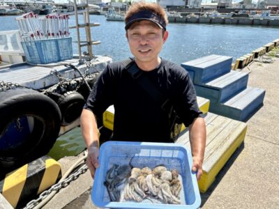 <p>パール⚪️タカタコ様　中波止② タコエギでタコ6杯🐙</p>