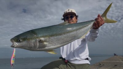 <p>えんちょ〜様 沖の北  マグバイトデンプシーロール<br />でブリ92cm！8時20分にヒット！</p>