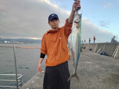 <p>かしはら様 沖の北  セットアッパーでサワラ！6時半頃にヒット！</p>